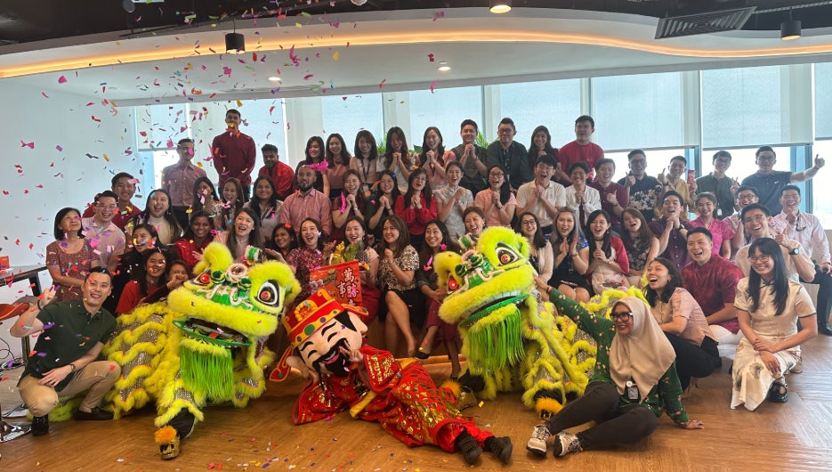 RWMY team - EDI CNY celebration
